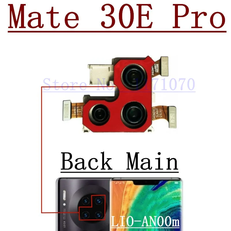 Original Front Facing Camera Rear Main Back Camera Module Flex Cable For Huawei Mate 30 Pro Lite 30RS 30E Pro Phone Parts