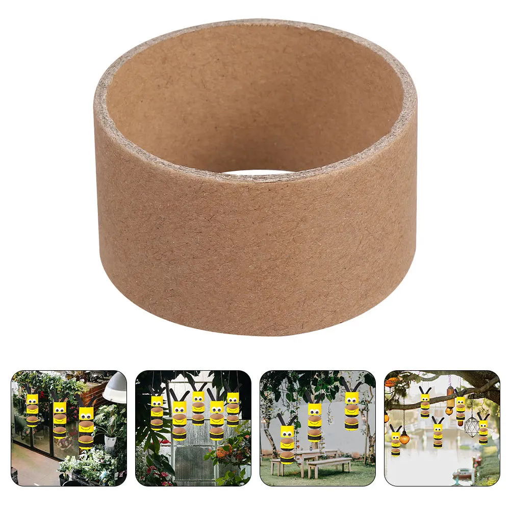 

10Pcs DIY Drawing Paper Tubes Smooth Surface for Painting Craft Making Material Classroom DIY Paper Tube Set Bulk Craft Supplies