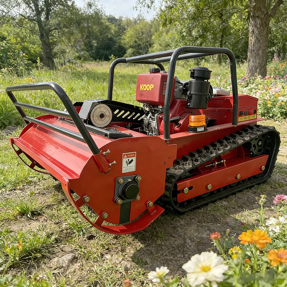 Agriculture Farming Robot - CE EPA-Zertifizierter Motor-Roboter-Rasenmäher Ferngesteuerte Landwirtschaftliche Gummiketten