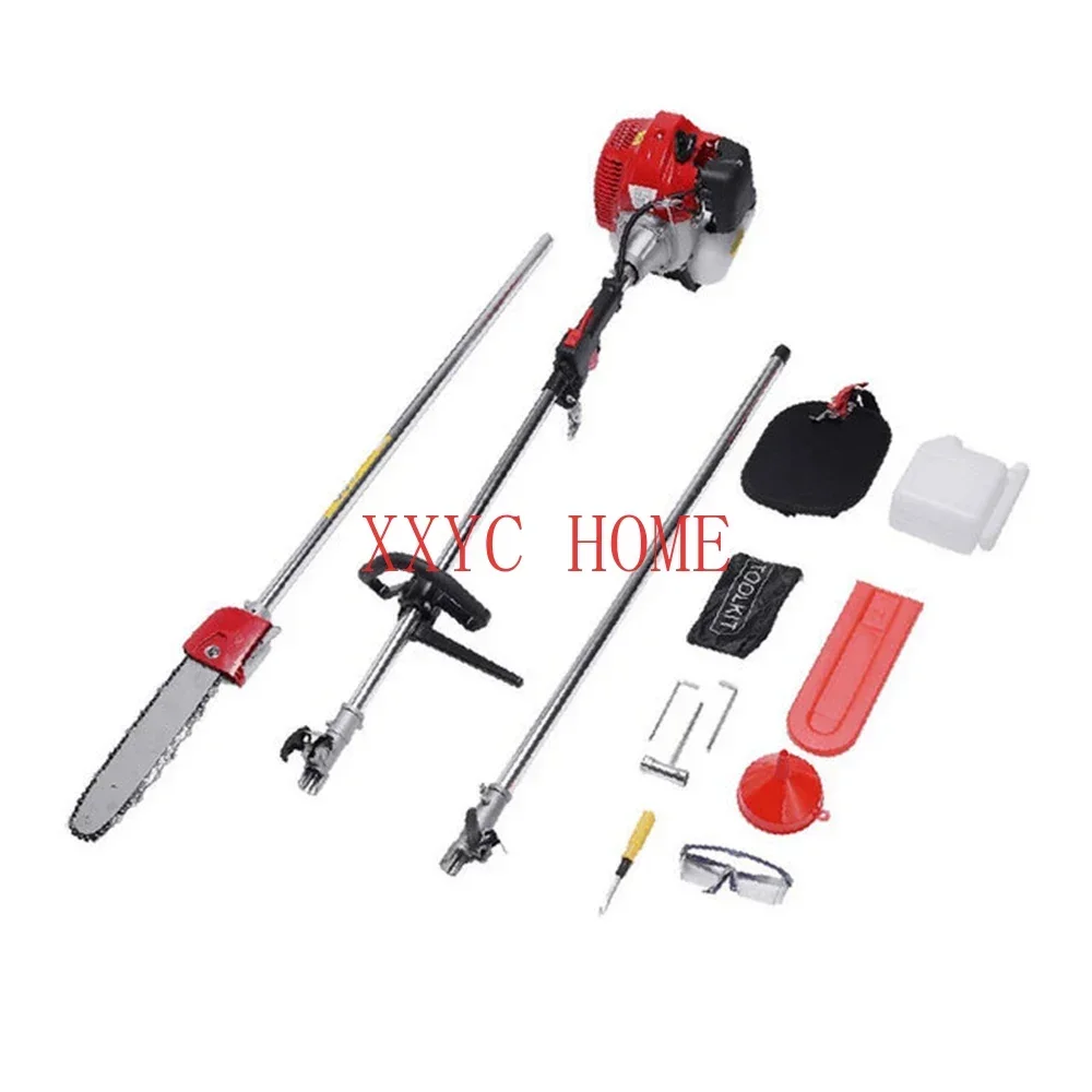 12 Inch 2 Stroke Gas Powered Tree Pruner Trimmer Pole Saw Split Shaft Chainsaw