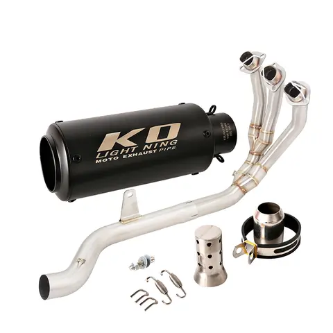 For Triumph Trident 660 2021-2025 Motorcycle Full Exhaust System Stainless Steel Header Pipe Escape Moto Muffler DB Killer