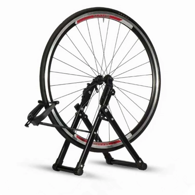 Bicycle Repair Rack, Bicycle Ring Adjustment Platform, Folding Mountain Wheel Set Calibration Ring Adjustment Platform