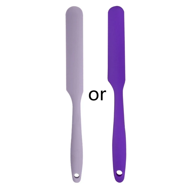 F92B Silicona Spatula Resistente calor Flexible Flexible pieza Spatulas crema larga pieza