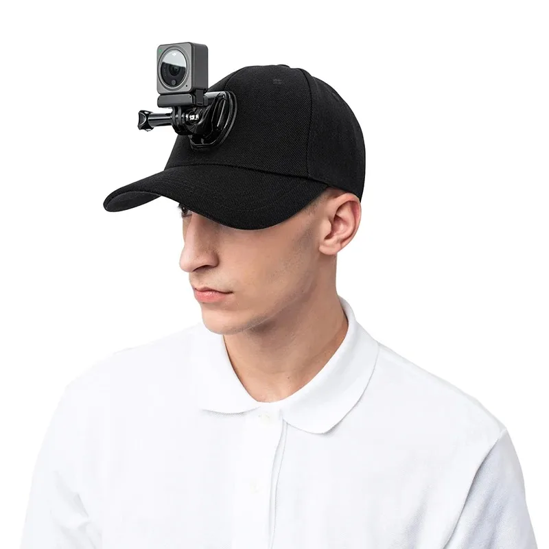 

STARTRC Hat Mount Holder For Insta360 X3 Sport Camera Accessories Riding Adjustable Sun Cap for DJI Action 4 3/Gopro/SJCAM/Yi 4K