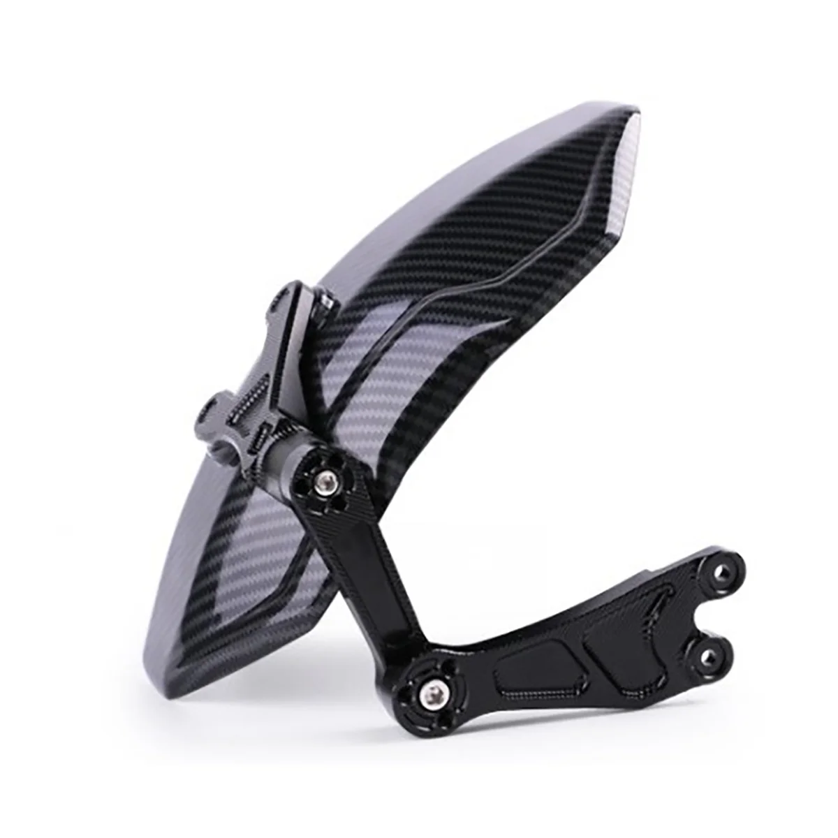 

Motorcycle Rear Fender Wheel Mudguard Carbon Fiber Splash Guard Cover Without Bracket for Tires Below 14 Inch, MF060-B