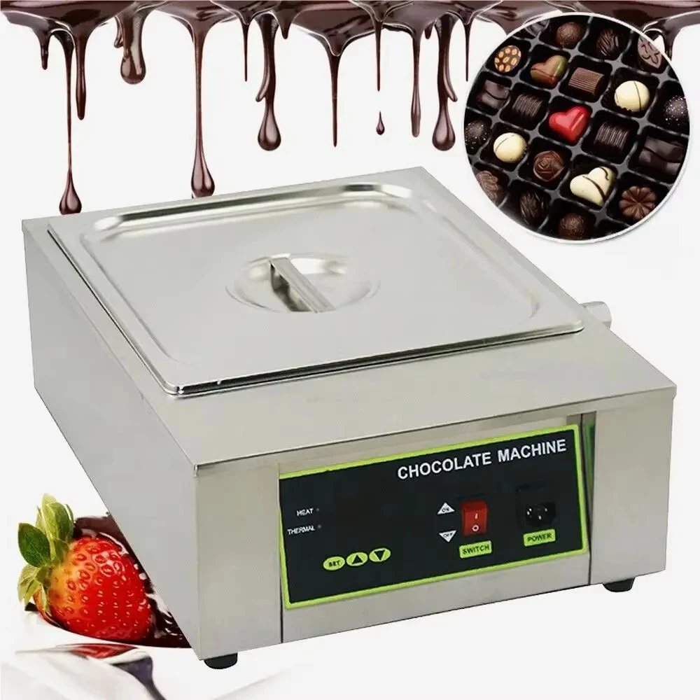 Efficient High Quality Chocolate Melting Pot Mini Chocolate Fat Melting Machine Chocolate Tempering for Sale