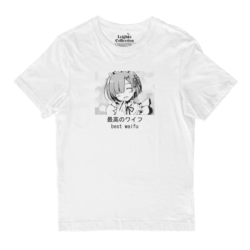 

Re:Zero Rem Best Waifu Anime Shirt 『Cotton Spandex』 T-shirt