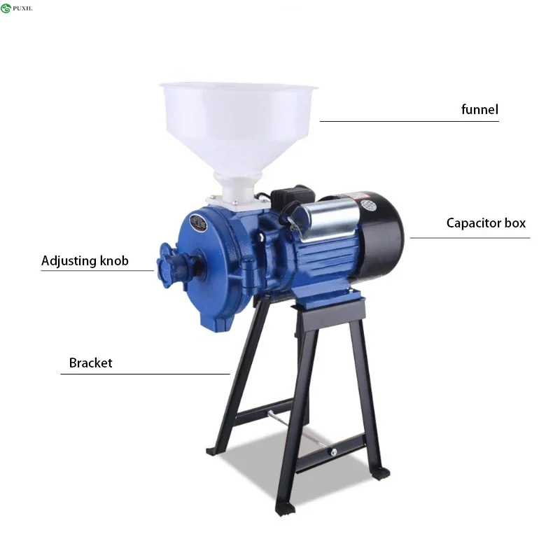 Wet Dry Food Grinder Grains Commercial Small Ultra-fine Powder Grinding Machine Whole grains image 2