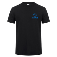 Airbus T Shirt New Men Short Sleeve Cotton T-shirts Man Clothing Streetwear LH-256