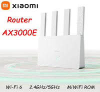 Xiaomi AX3000E Router WiFi6 2.4G/5GHz Dual WAN/LAN Port Aggregation 160MHz Repeater 2976Mbps Qualcomm Processors Mesh Network CN