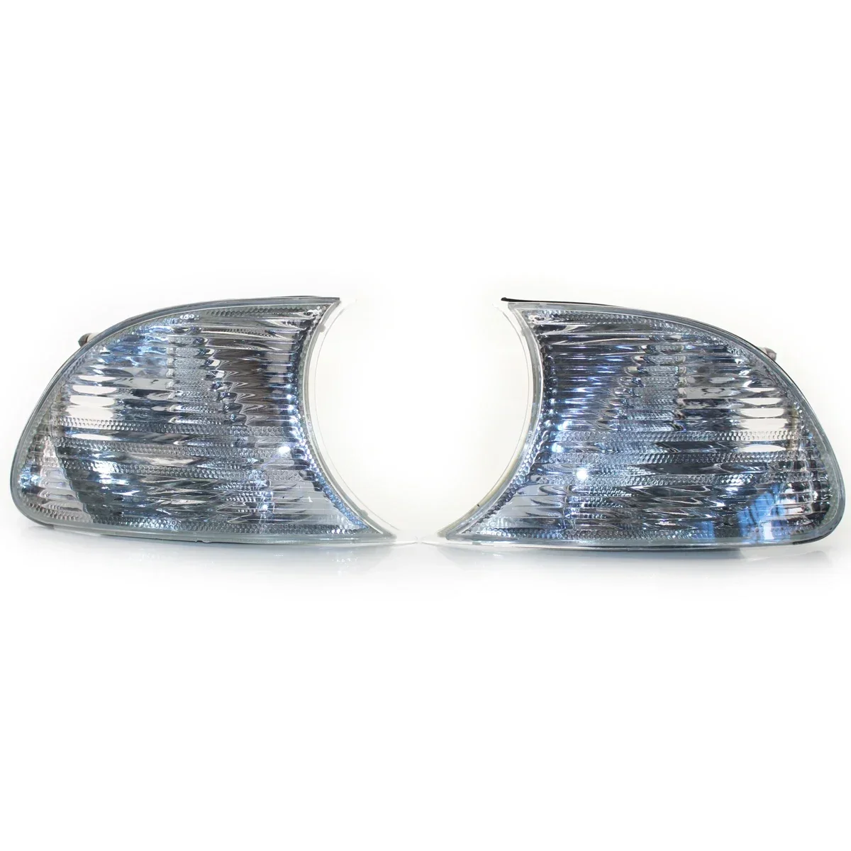 Left Right Turn Signal Blinker Side Corner Light Lamp Front Fog Light For BMW E46 2-Door 1998-2001 63126904299 63126904300