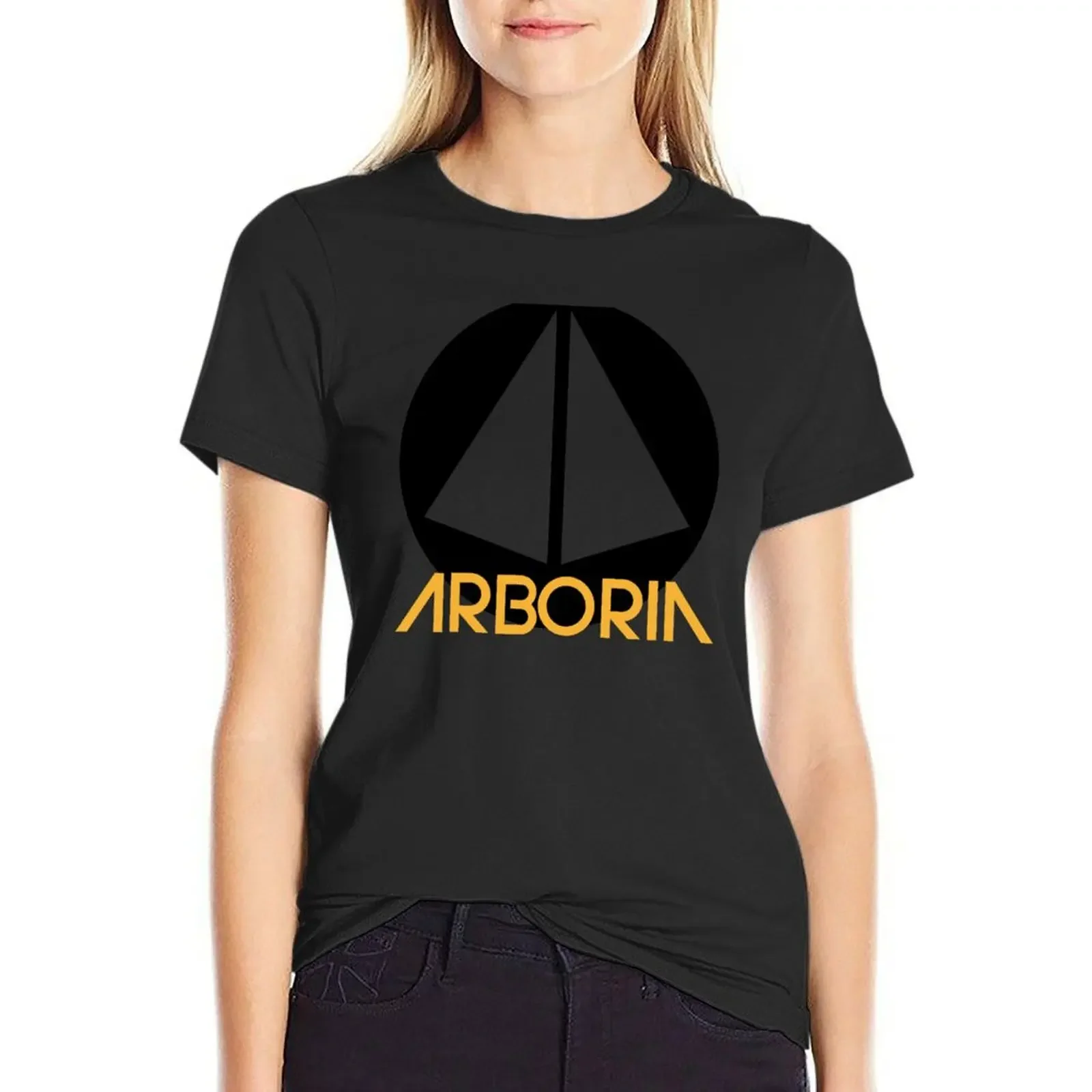 

Arboria Institute T-Shirt plus sizes blacks kawaii clothes quick drying t shirts for Women graphic