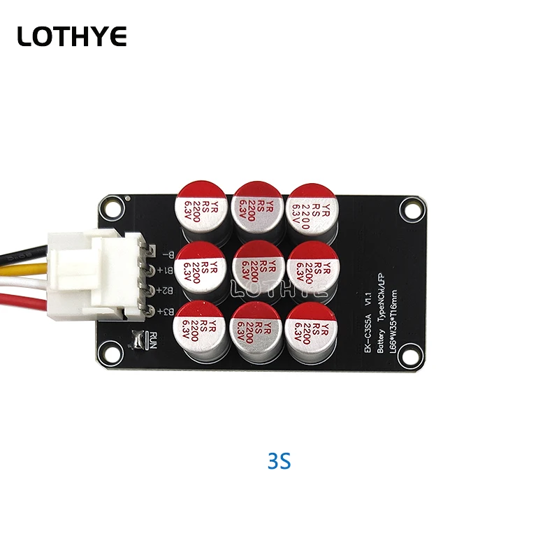 LOTHYE 3S 4S Active Equalizer Balancer Board 5A Lithium-Batterie Li-Ion Lipo Lifepo4 LTO Batterie Energie Kondensator BMS – Detail 2