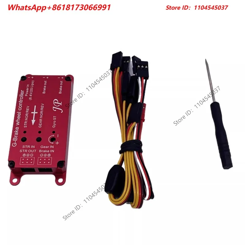 Model airplane brakes, gyroscopes, brakes, flight control