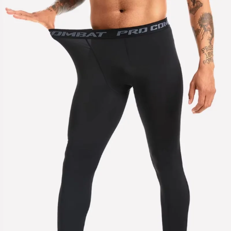 New Men's Compression Pants Male Tights Leggings For Running Training Sport Fitness Quick Dry Fit Joggings Workout Trousers Man