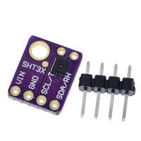 TZT SHT31 Temperature SHT31-D Humidity Sensors Module Microcontroller IIC I2C Breakout Weather 3V 5V Compliant For Arduino