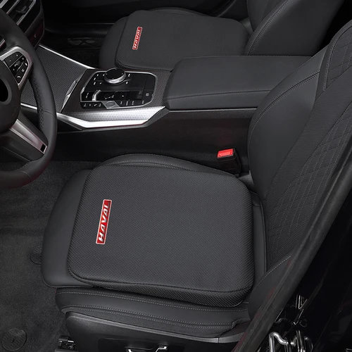 Imagen 2 del producto Fundas de asiento de cojín para asiento de coche, alfombrilla de asiento de espuma viscoelástica de cuero suave para Haval H6 Jolion H9 F7X F7 Dargo H2S, accesorios de Interior de coche