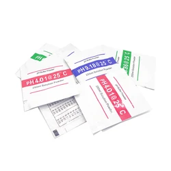 10pcs/Pack PH 4.01 6.86 9.18 Solution Calibration Buffer Powder Accuracy 0.01PH For PH Tester Meter Digital Measurement Water