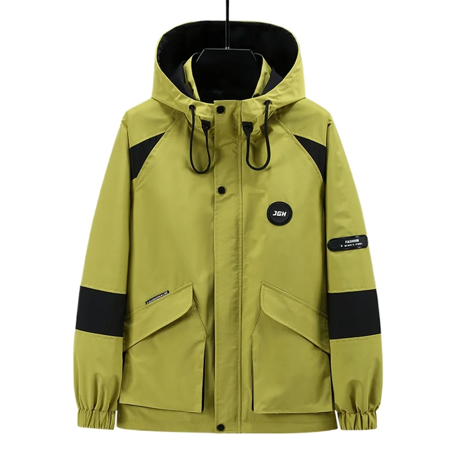 

12XL Plus Size Windbreaker Jacket Men Autumn Winter Removable Inner Liner Jacket Coat Fashion Casual Fleece Jackets Big Size