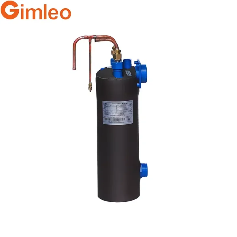 For New Industrial Water Chiller and Pool Heat Pump Titanium Heat Exchanger for Restaurants (ETA-0.75)