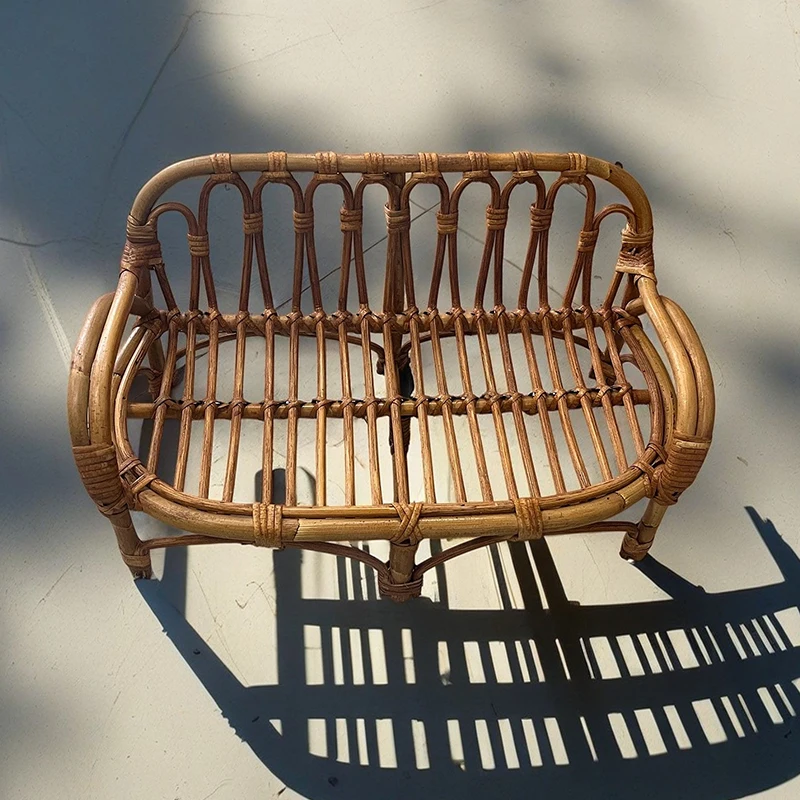 الروطان كرسي أطفال الوليد التصوير الدعائم خمر الروطان اليدوية مساعد خلفية كرسي بطانية استوديو صور الأثاث