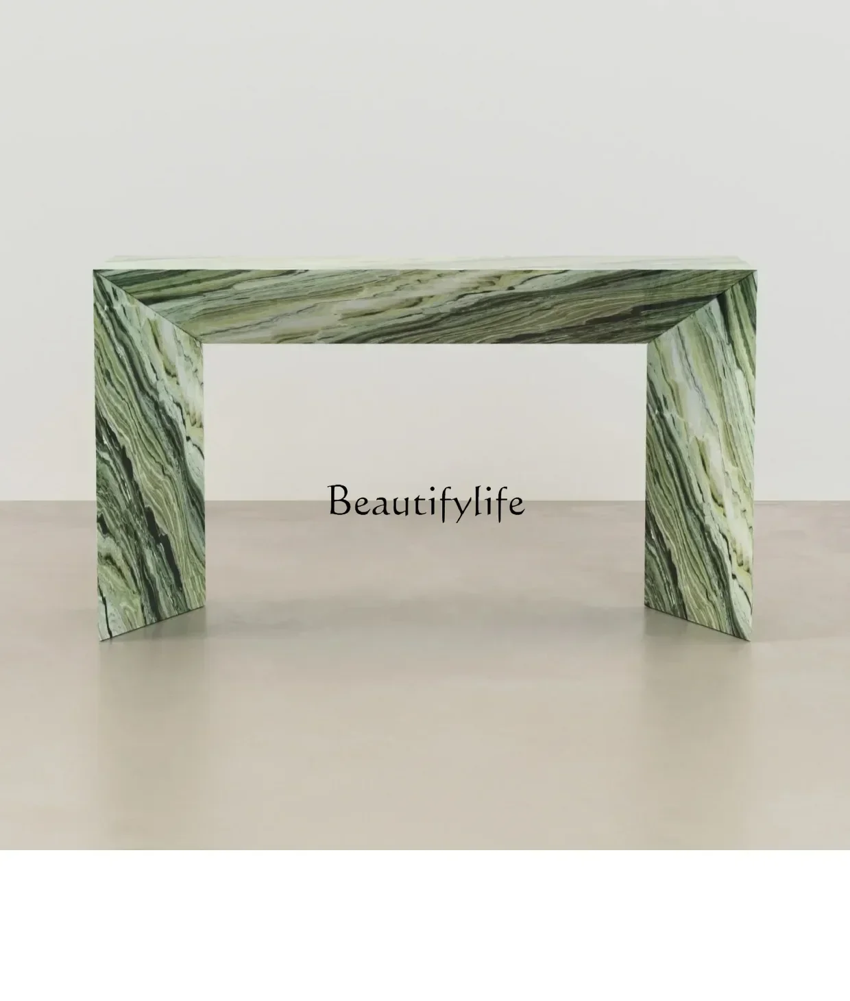 

yj21 Light luxury marble living room entrance table household corridor entrance entrance table simple wall narrow table