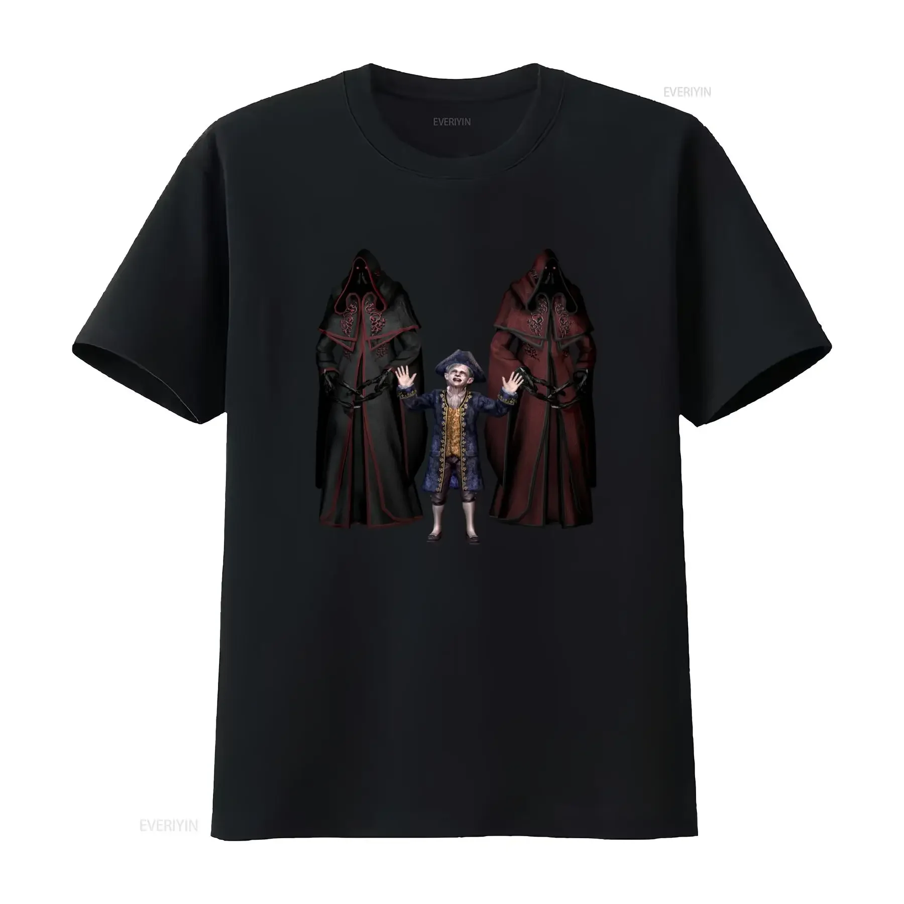 Ramon Salazar With His Hands Residence Evil 4 Premium T Shirt Vectorized Design Horror Game Fans vintage Washed fashion