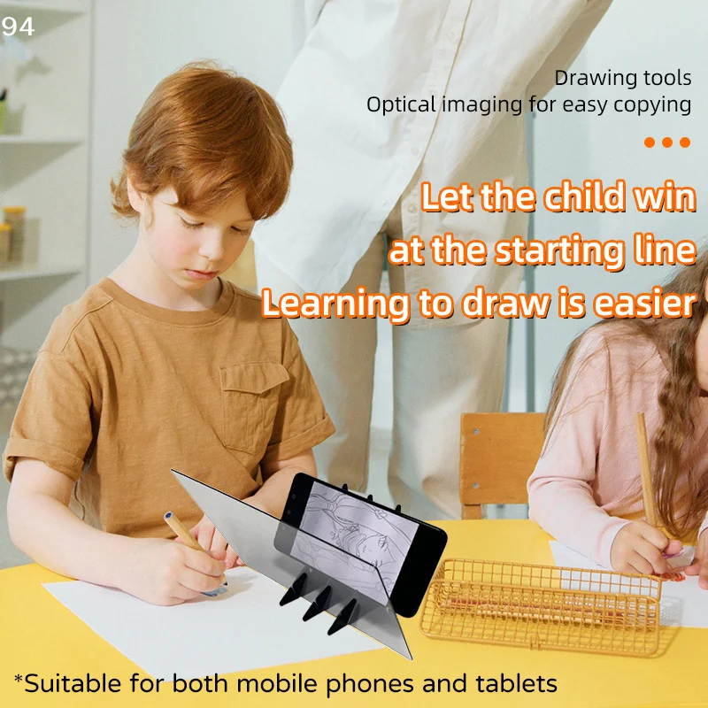 

Optical Clear Drawing Board, Portable Optical Tracing Board Image Draw Board Tracing Drawing Projector Optical Painting Board