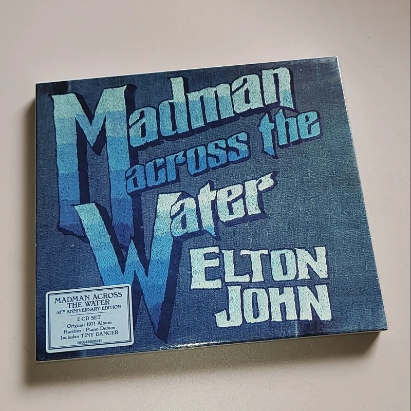 Classic Sir Elton Hercules John Music CD Madman Across The Water Album Music Record Cosplay Walkman Car Soundtracks Box Gifts
