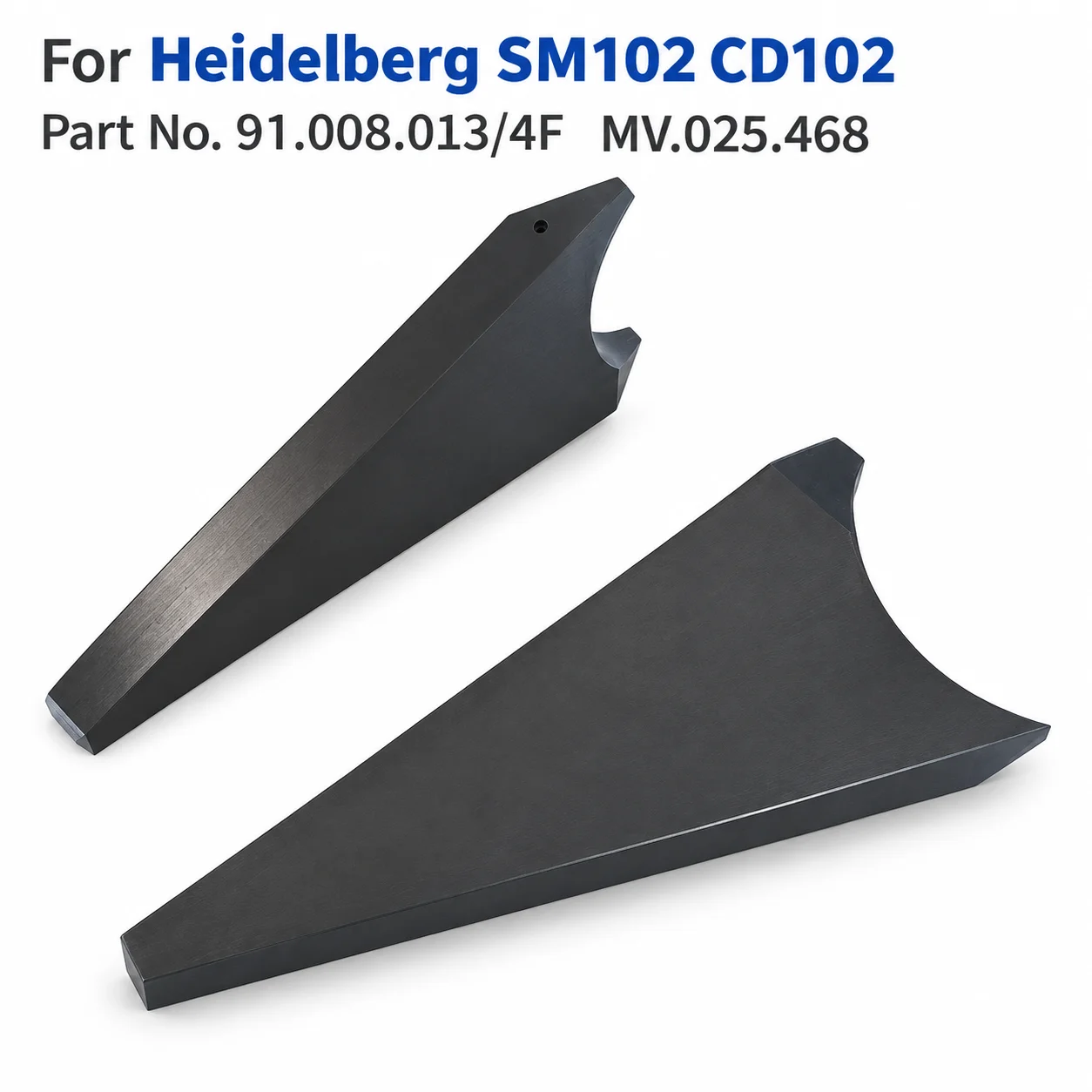 91.008.013F 91.008.014F MV.025.468 Ink Fountain Divider Ink Baffle for Heidelberg SM102 CD102 Offset Printing Press Parts