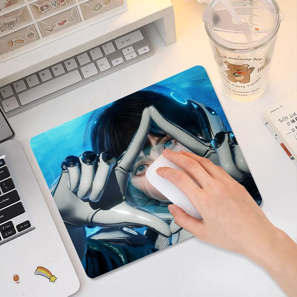 The First Descendant Mousepad Small LockEdge Mouse Pad For Gamers Computer Desk Pad Rectangular Anti-slip Rubber