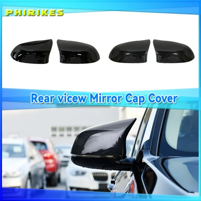 

Car Side Door Rearview Side Mirror Cover Cap For BMW F15 X5 F16 X6 F25 X3 F26 X4 Parts styling