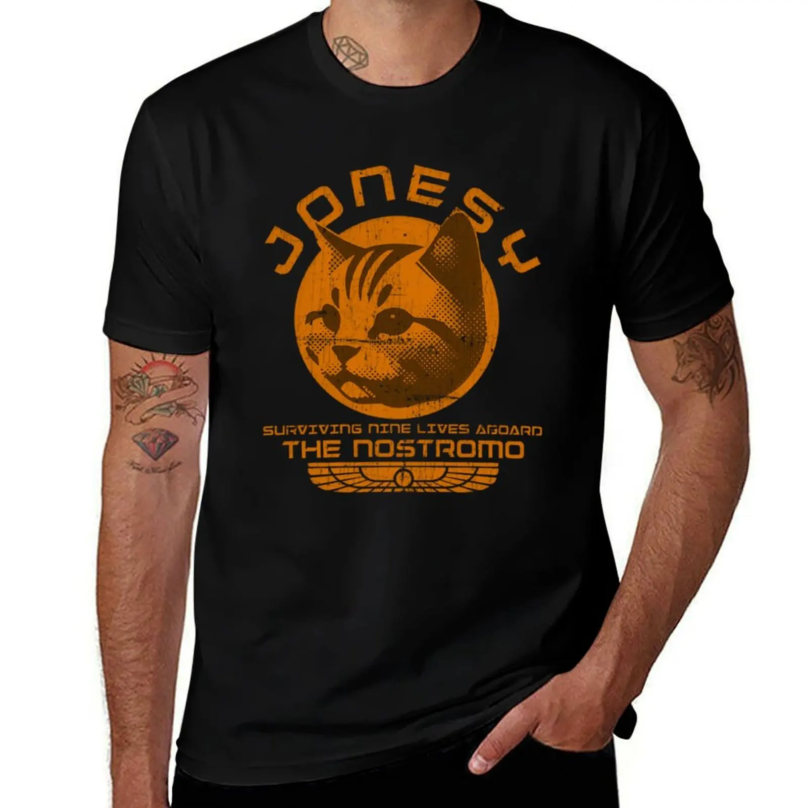 Jonesy - Surviving Nine Lives Aboard The Nostromo T-Shirt Louboutins custom t shirt designer t shirt men