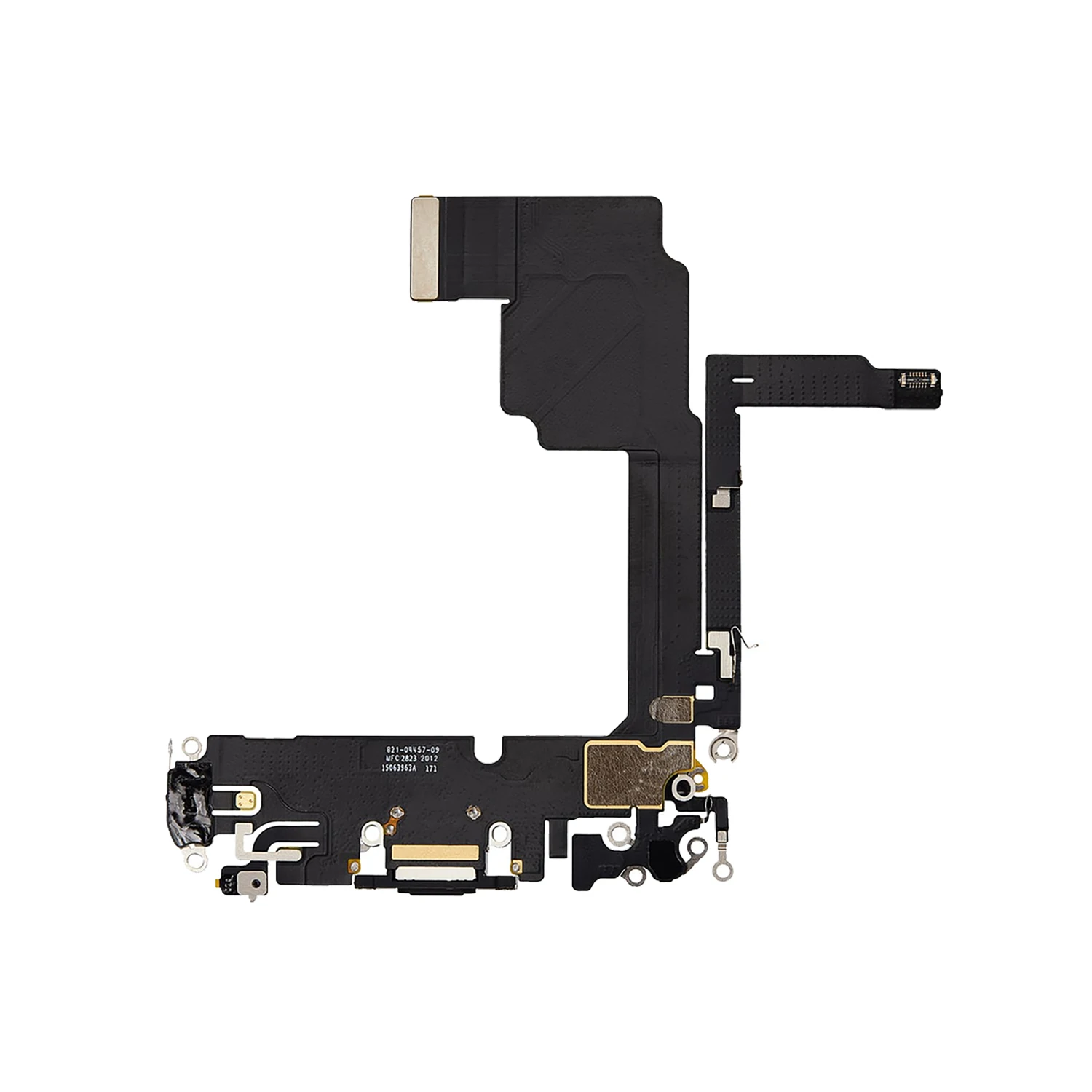 Charging Port Flex Cable for iPhone 15 Pro (A2848, A3101, A3102, A3104, A3106), Without Repair Assembly