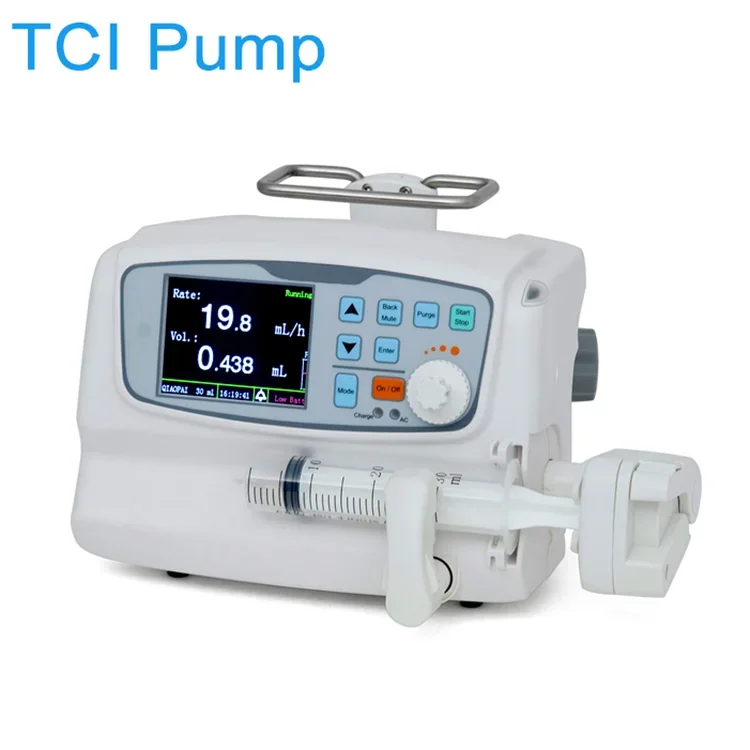 Portable Single Channel TCI  Pump Human   Pusher For Hospital