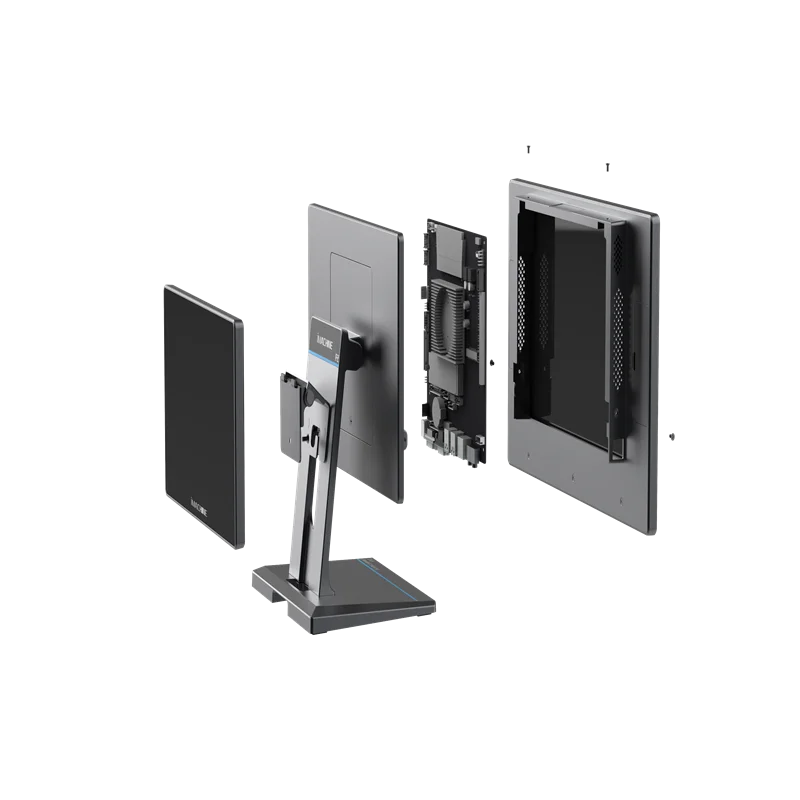 15.6" Capacitive Touchable Pos Terminal Smart Desktop POS Terminal Systems Fanless Wall Mounted Design That Meets VESA Standards