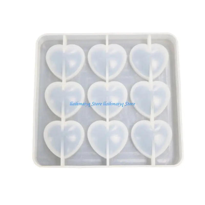 573B Valentine's Day Heart Baking Mold for DIY Candy Fondant Cake Decor