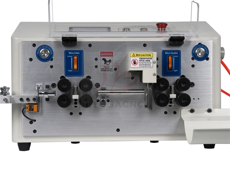 LY جديد SWT-608-MAX1-6S التلقائي 6/8 عجلات محرك تقشير تجريد آلة القطع 0.2 إلى 25mm2 0.3 إلى 25mm2 220V 110V اختياري #3