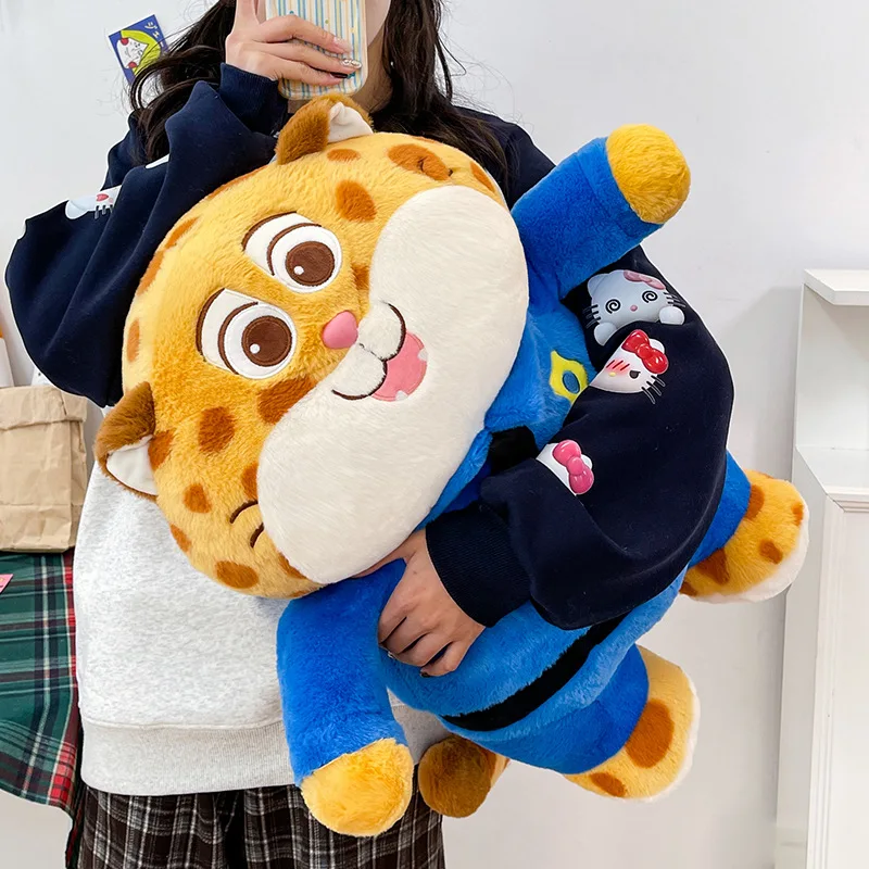 

35-50cm Disney Leopard Officer Doll Plush Toy Nick Fox Doll Crazy Zootopia Leopard Officer Doll Children'S Birthday Gift