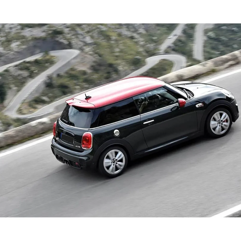 

Rear Roof Spoiler Carbon Fiber Car Rear Trunk Spoiler For BMW Mini F55 F56 2014-2016 FRP R Style Rear Tail Wing Lid Spoiler Wing