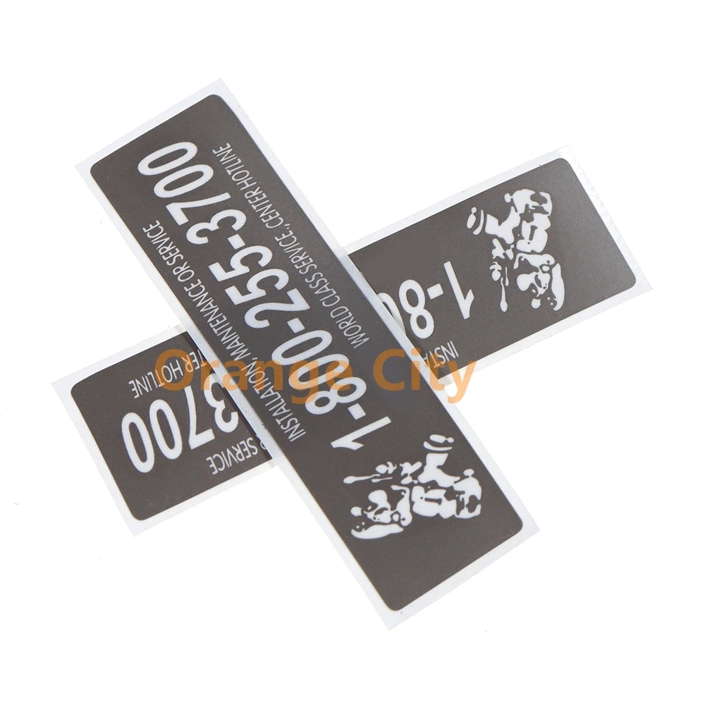 5PCS Battery Cover Back Sticker For GameBoy For GB Console Back Tag Stickers Label Game Console Replacement