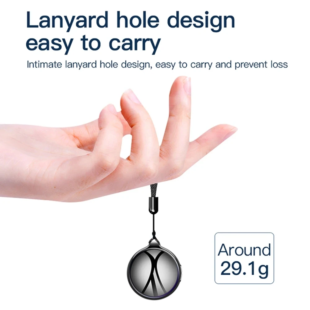 مسجل صوت صغير على شكل قلادة ، تقليل الضوضاء ، سجل الصوت ، إملاء صغير مفعل ، جهاز احترافي ، دعم الاستماع ، OTG ، 4-32GB