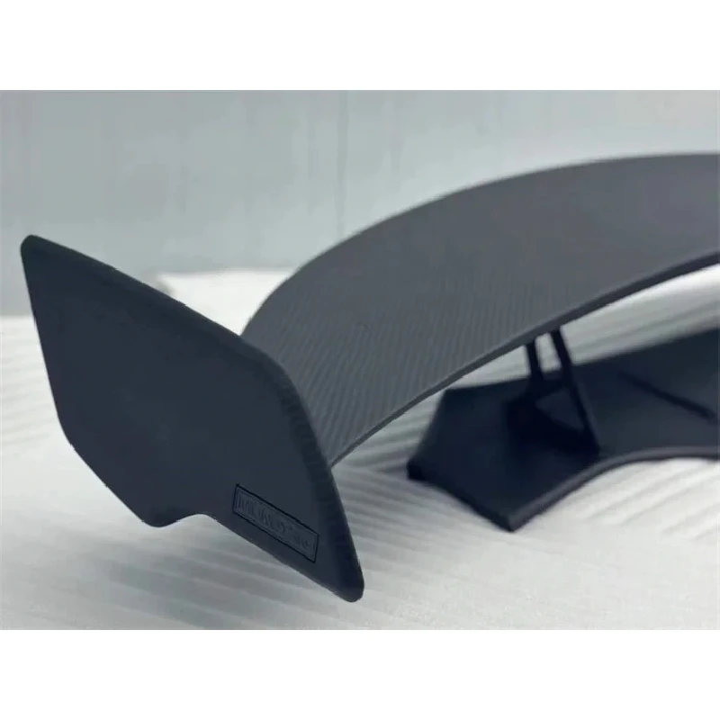 Reliable High Fitment Mon Style Dry Carbon Fiber Rear Spoiler Auto Exterior Part Double-layer Spoiler Emira Upgrade