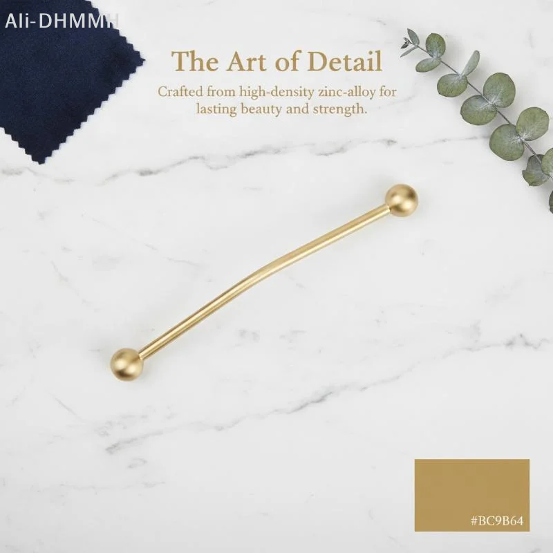 Nordic Modern Zinc Alloy Wardrobe Door Handle Single Hole Minimalist Design for Bedroom Closet Drawer Rental House Renovation