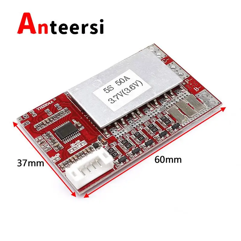 3S/4S/5S 50A BMS Board/ 55A 3.2V3.7V Lithium battery protection board iron phosphate/LiFePO4 battery BMS board with Balance