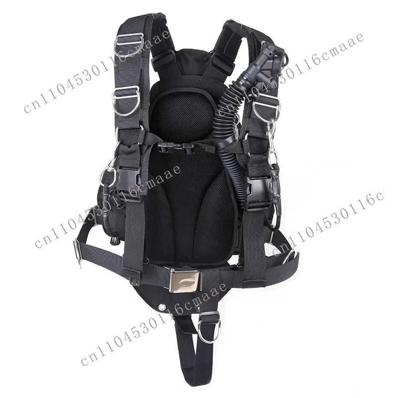 Custom Dive Side Hanging BCD, 25lbs Buoyancy, 1680D Nylon Strap, Soft Shoulder Pads