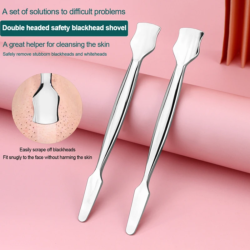 Comedondrukker Puistje Popper Tool Acne Verwijderen Behandeling Comedo Whitehead Popping Zit Neus Gezicht Smet Extractor