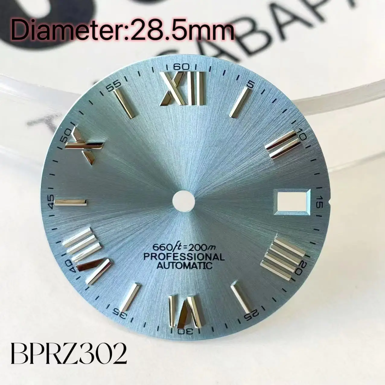 قرص بشعار NH35 Roman S 28.5 مللي متر مناسب لقرص nh 35 36 أدوات إصلاح ملحقات ساعة الحركة