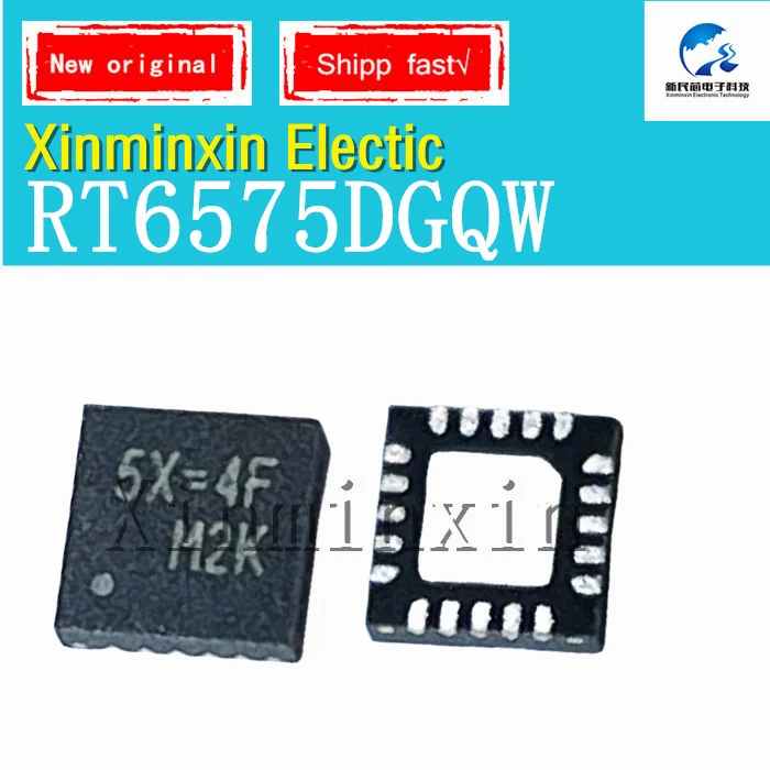 QFN-20 IC 칩 정품, RT6575DGQW, RT6575D, 5X, 로트당 1 개