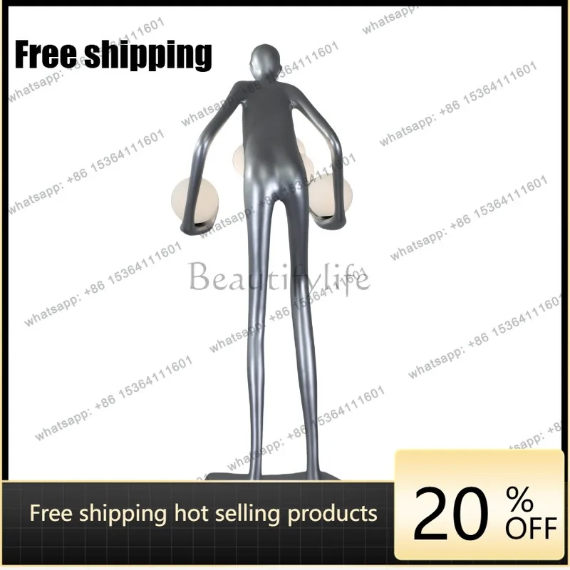 Factory Direct. Exhibition Hall Villa Living Room Model Abstract Art Humanoid Animal Ornament Human Sculpture Floor Ornament